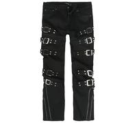 Gothicana by EMP Azaradel Cloth Trousers black W30L32
