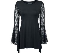 Gothicana by EMP Bat Country Long-sleeve Shirt black XL