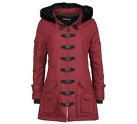 Gothicana by EMP Bloodsucker Winter Jacket dark red S