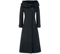 Gothicana by EMP Cinderella Winter Coat black XXL