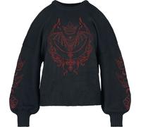 Gothicana by EMP Countess Bathory Knitted Jumper black XL