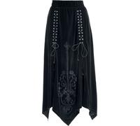 Gothicana by EMP Countess Bathory Maxi skirt black XL