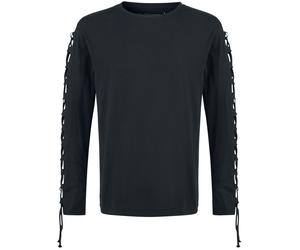 Gothicana by EMP Cut The Cord Long-sleeved Top black XL
