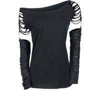 Gothicana by EMP Days Without Long-sleeved Top black S