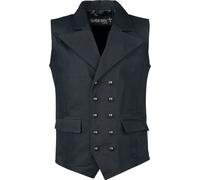 Gothicana by EMP From Safety To Where Sleeveless Jacket black 3XL