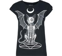 Gothicana by EMP Glow In The Dark T-shirt T-Shirt black S