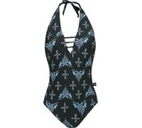 Gothicana by EMP Gothicana X Anne Stokes - Bathing Suit Swimsuit black M