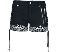 Gothicana by EMP Gothicana X Anne Stokes - Shorts Shorts black 27