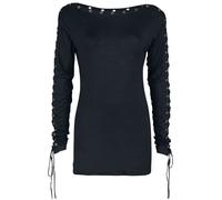 Gothicana by EMP Here To Stay Long-sleeved Top black 5XL