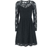 Gothicana by EMP Lace Dress Mini Dress black 5XL