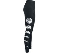 Gothicana by EMP Leggings with Moon Leggings black 4XL