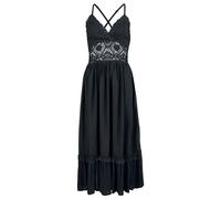 Gothicana by EMP Maxi-Dress with Lace Maxi Dress black XXL