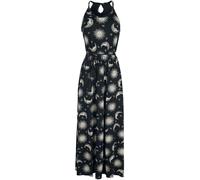 Gothicana by EMP Maxi Dress with Sun, Moon and Stars Maxi Dress black L