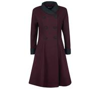 Gothicana by EMP Ophelia Coat Coat dark red XL