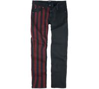 Gothicana by EMP Pete - Two-Tone Jeans Jeans black W34L32