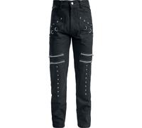 Gothicana by EMP Tempted by Alchemy Jeans black W31L32