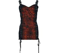 Gothicana by EMP Top with spider web print Top black S