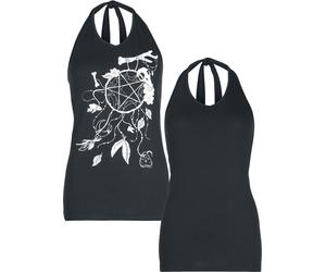 Gothicana by EMP Tops double pack Halternecks black XL