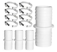 GothicBride Pool Hose Connector 38 mm Pool Adapter 38 to 38 Pack of 4