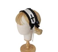 Gothicism Lace Headbands Unique Fashion Hair Band Bows Decoration Hairband For Parties And Everyday Wear