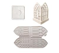 Gothics Styles Flexible Silicone Mold for Crafting Supplies Holders and Home Decorative Wall Plaques Daily Use Home Decoration Mold