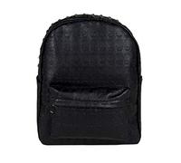 GOTHX Gothic Embossed Skulls Stud Black Backpack Rucksack Travel Festival School Rock Goth Bag