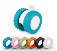 Goticc Luggage Wheel Covers suitcase wheel covers Luggage Wheel Protector Covers for 2.1-2.4 inchs 8 Spinner Wheel Suitcases, color blue, Luggage Wheel Covers