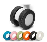 Goticc Luggage Wheel Covers suitcase wheel covers Luggage Wheel Protector Covers for 2.1-2.4 inchs 8 Spinner Wheel Suitcases, color BLACK, 2.1 inches, Luggage Wheel Covers