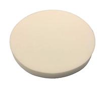 GoTo Foam 1" Height x 19" Diameter (Circle) 44ILD (Firm) Upholstery Cushion