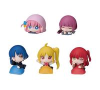 Goto Hitori Figure 5 Pack Set, Cartoon Characters Yamada Ryo/Ijichi Nijika/Kita Ikuyo Anime Figurine Mini Model Cute Party Cake Topper Desktop Decoration Gifts