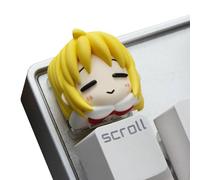 Goto Hitori Figure Anime Keycaps Kita Ikuyo Ijichi Nijika Anime Keyboard Cap Cute Gaming Mechanical Keyboard Key Caps Figure(Keycaps Only)