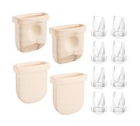 GOTOCUT Replacement Parts for Eufy Breast Pump, Compatible with Eufy S1 Pro, S1, E20, E10, Includes 8PCS Duckbill Valves & 4PCS Diaphragms