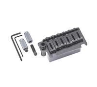 Gotoh Contemporary Two Pivot Mount Block Saddles Narrow-Spaced 52.5mm Tremolo System Black Chrome (Cosmo)