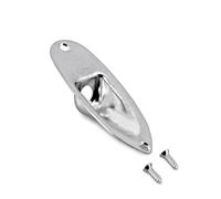 Gotoh JCS-1 S-Type Relic Guitar Input Jack Plate Aged Chrome