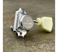 Gotoh SD90-MGT 3x3 Locking Tuning Keys with Lock Knob - Nickel