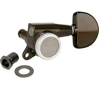 Gotoh® SG381 MG-T Guitar Machine Heads 1 Set Locking Machine Heads for Electric Guitar 3 Left / 3 Right 1:16 Gear Ratio Finish: Black