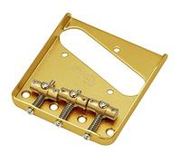 Gotoh/Wilkinson Vintage Adjustable Saddle Tele Bridge Gold