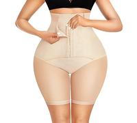 Gotoly Shapewear for Women Tummy Control Knickers Hi-Waist Trainer Butt Lifter Panties Shaping Underwear Shorts Body Shaper Thigh Slimmer Pants Beige