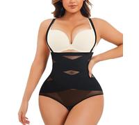 Gotoly Shapewear for Women Tummy Control Knickers High Waist Butt Lifter Panties Slimming Underwear Body Shaper Black