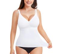 Gotoly Shapewear Tank Top for Women Tummy Control Shaping Camisole Tops Slimming Compression Cami Vest with Adjustable Straps