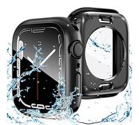 Goton 2 in 1 Waterproof Case for Apple Watch Screen Protector 40mm SE 2nd Gen Series 6 5 4, 360 Protective Glass Face Cover Hard Bumper + Back Frame for iWatch Accessories 40 mm