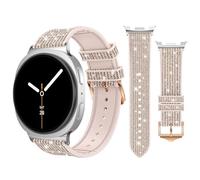 Goton Bling Silicone Band Compatible with Samsung Galaxy Watch 7/6/5/4 FE 40/44mm, 6 Classic 47/43mm, 5 Pro 45mm, 4 Classic 46/42mm, 3 41mm, Active 1&2, 20mm Women Glitter Strap Accessories