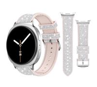 Goton Bling Silicone Band for Samsung Galaxy Watch FE40/44, 6 Classic 47/43, 5 Pro 45, 4 Classic 46/42, 341, Active 20, Women Glitter Strap Accessories