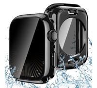 Goton Privacy Waterproof Case Compatible for Apple Watch Series 11/10 Screen Protector 42mm, Anti Spy Face Cover Back Bumper for iWatch Accessories