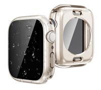 Goton Privacy Waterproof Case Compatible for Apple Watch Series 11/10 Screen Protector 46mm, Anti Spy Face Cover Back Bumper for iWatch Accessories