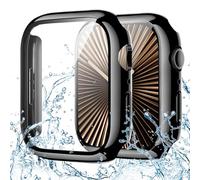 Goton Waterproof Case Compatible for Apple Watch Series 11/10 Screen Protector 42mm, Hard Bumper with Tempered Glass for iWatch 11 Cover 42 mm