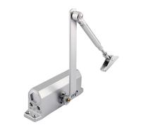 1pc Adjustable Automatic Door Closer Control Up to 65kg (1pc 45-65kg), English Manual Available