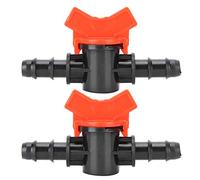 GOTOTOP 2PCS Check Valve, Fish Tank Water Flowing Regulator Valve Hose Pipe Valve Tube Pipe Connector for Fish Tank(14mm)