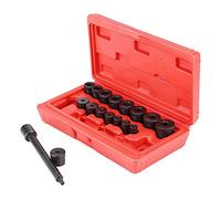 GOTOTOP Aligning Kit, 17pcs Universal Alignment Tool Kit Aligning Centering Aligner Car with a Red Case