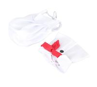 GOTOTOP Pet Chef Costume, 1 Set Polyester Cute Stylish Size Adjustable Washable Pet Clothing Halloween Holiday Dog Clothes for Cat Dog Hat and Cape Pet Clothes Apparel Accessories (M)